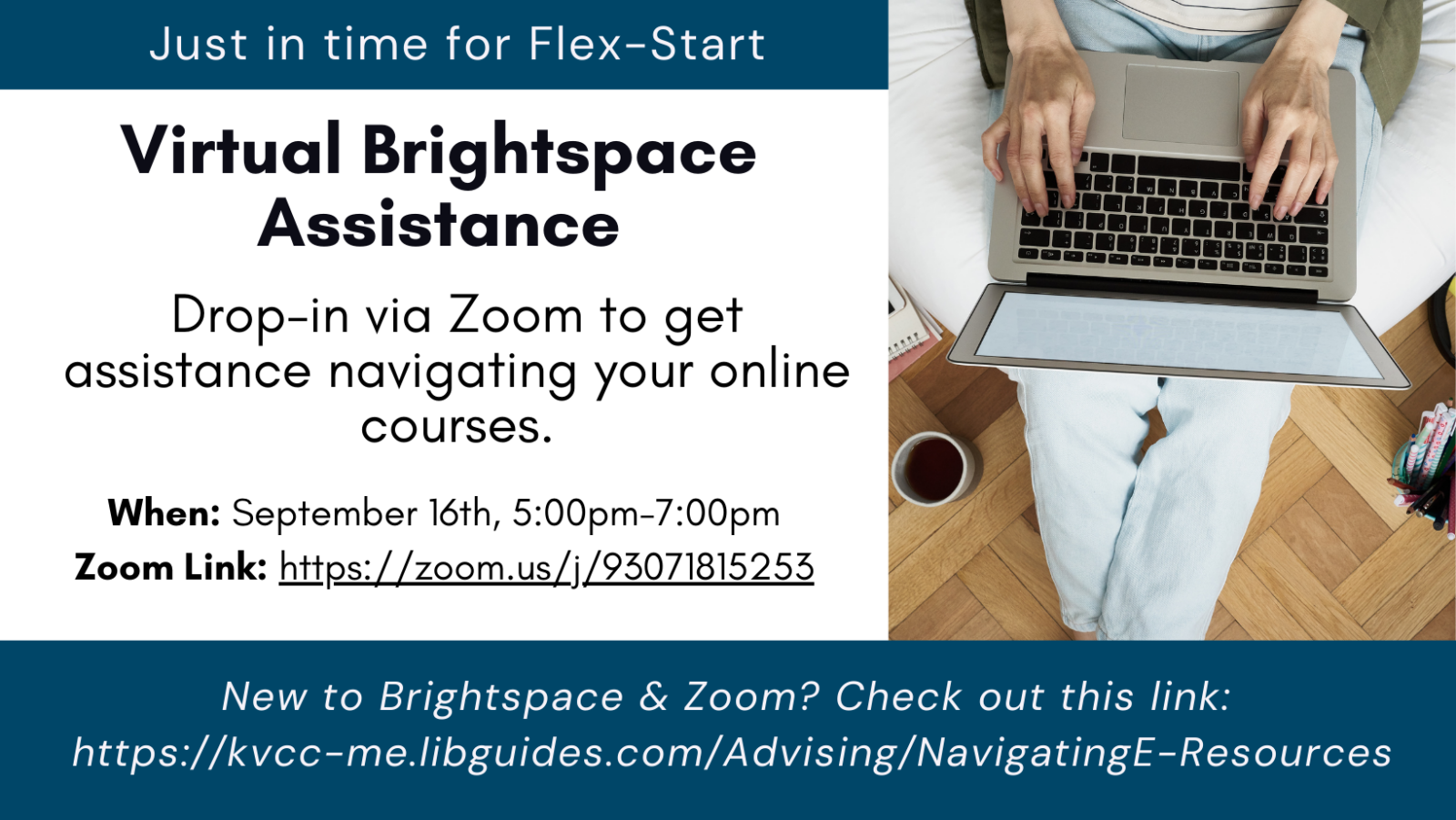 Brightspace Drop-In - Details on page